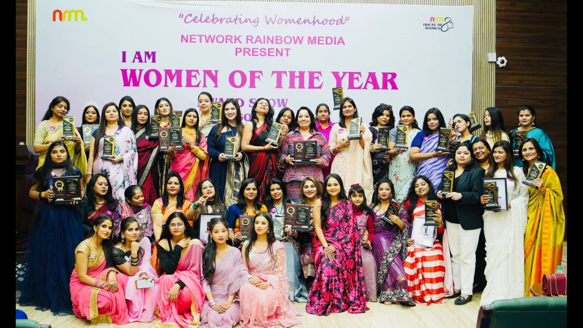 SEASON-3 Of “I AM WOMEN OF THE YEAR AWARD- SHOW 2024” was organised by NETWORK RAINBOW MEDIA at constitution club of India